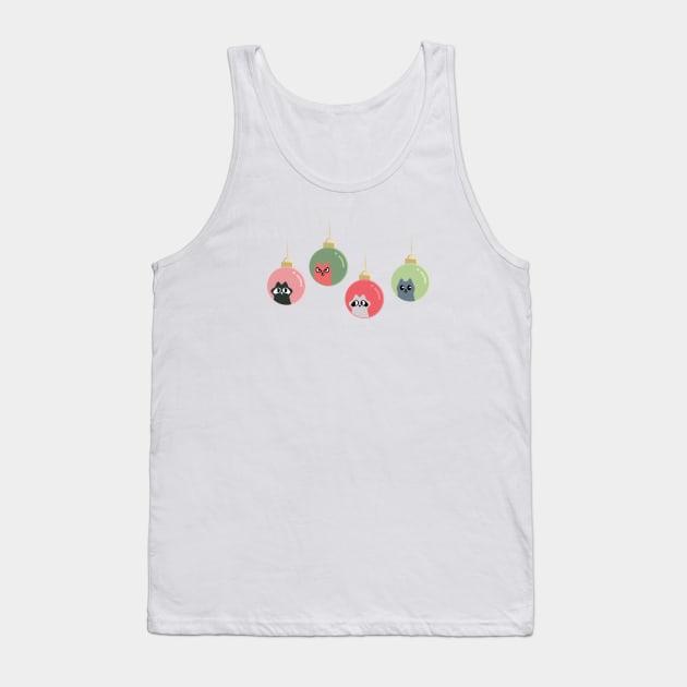 Christmas Meeples Tank Top by Maolliland